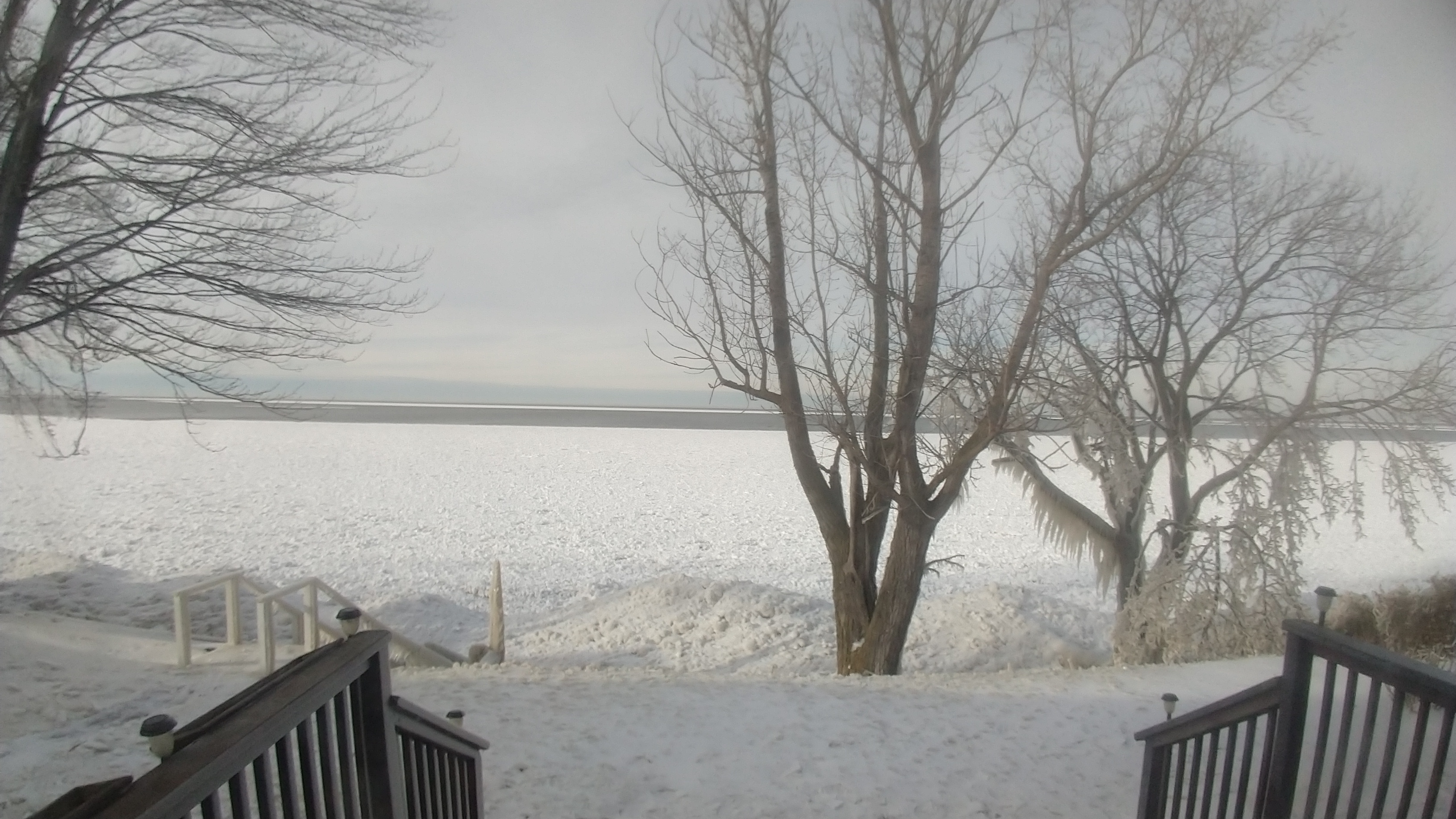 Icy Lake Erie