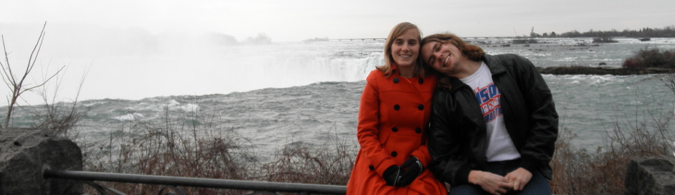 Sarah and Me at Niagra Falls