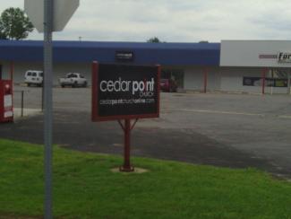 Now that's a church I could get into. (As an Ohio native, cedar point is am amusement park to me)