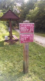 Getting on the trail