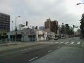 Heading into downtown LA