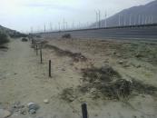 This is a scary sight. Luckily the wind was at my back and side all day.