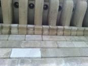 The blocks were all numbered so it would go back together correctly