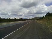 Is that a snow covered mountain ahead?