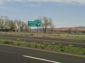 That's a good sign. Should be some downhill from here.