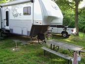 My bike hosting from the overnight rain