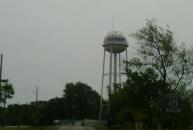 Some cities use these big towers for water. This one had a different idea.