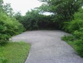 At one point my trail came to a dead end. Luckily it was only a few hundred meters back to the right turn.