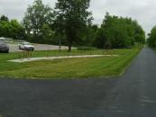 Sign along the bike trail in London OH