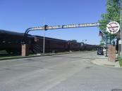 Downtown Urichsville where I accidentally took a wrong turn