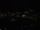 Might view of the city from the to of the incline