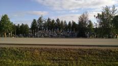 The signpost forrest. This is a famous sight on the highway, but I just snapped the picture and pressed on.