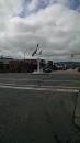 The beginning of the highway in Dawson Creek