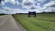 Entering Alberta