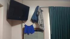 Some clothes drying to go out