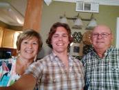 With Sharon and Bob