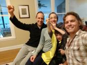 Chilling with Deedra, Andrew, and Matthias