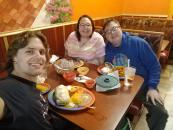 Mexican dinner with Paula and Mike