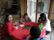 Everyone is thinking hard.  Except me :)