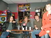 Dinner at a local pizza place