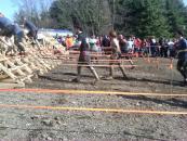 Approaching the ice bath